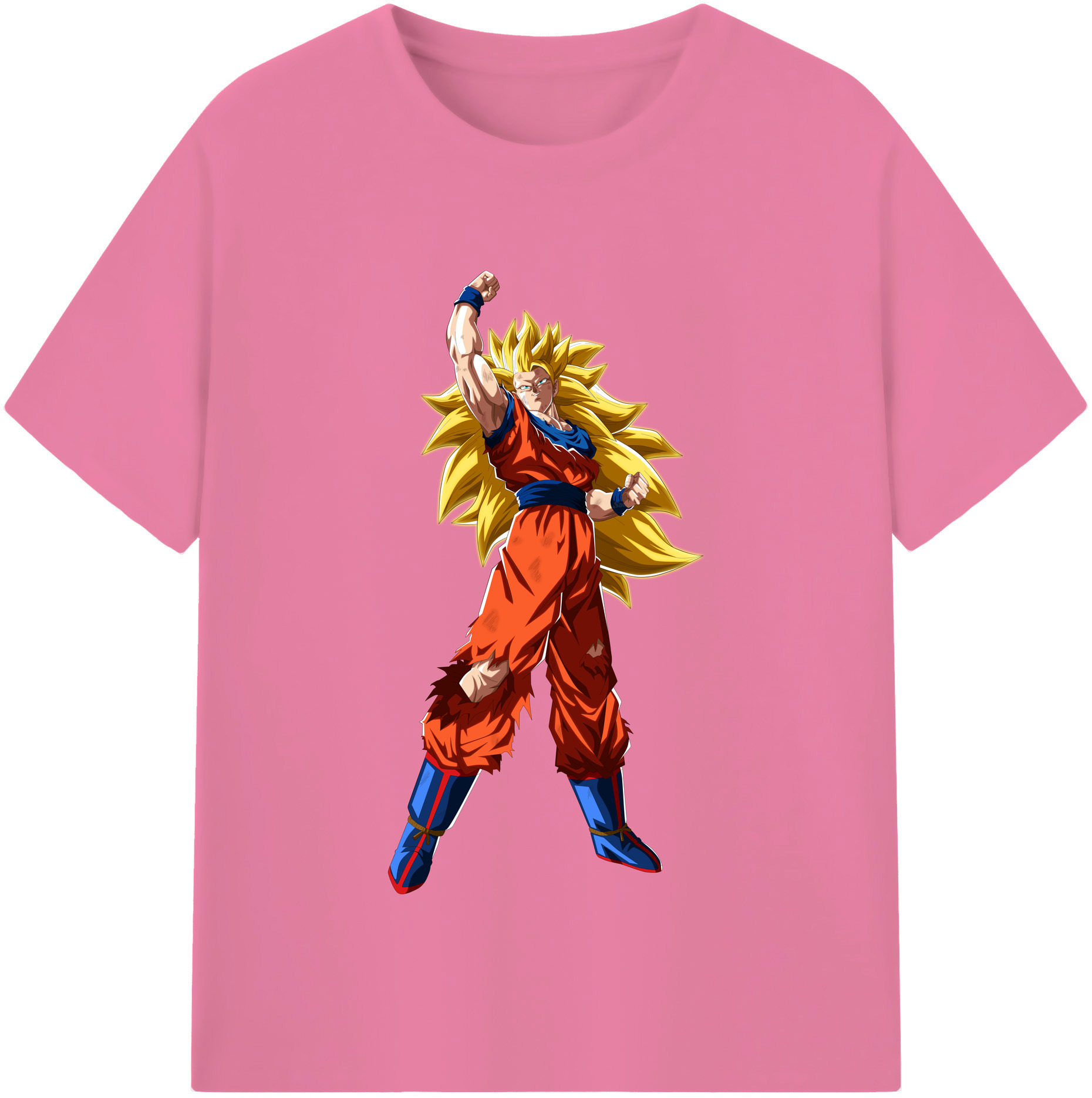 （画像用） ドラゴンボール 孫悟空（そん ごくう）Son Goku カカロット DRAGON BALL Kakarotto 綿100％半袖Tシャツ（フロントプリント）
